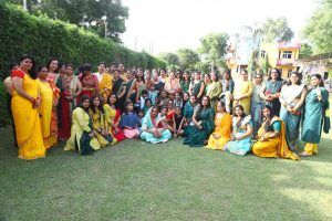 Women enjoy Teej festival till late night