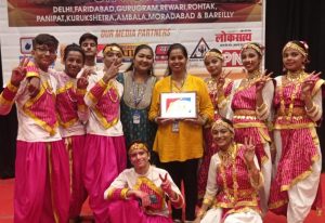 Panipat News/Dr. MKK Students was the first in the district to perform wonderful art in dance and music.