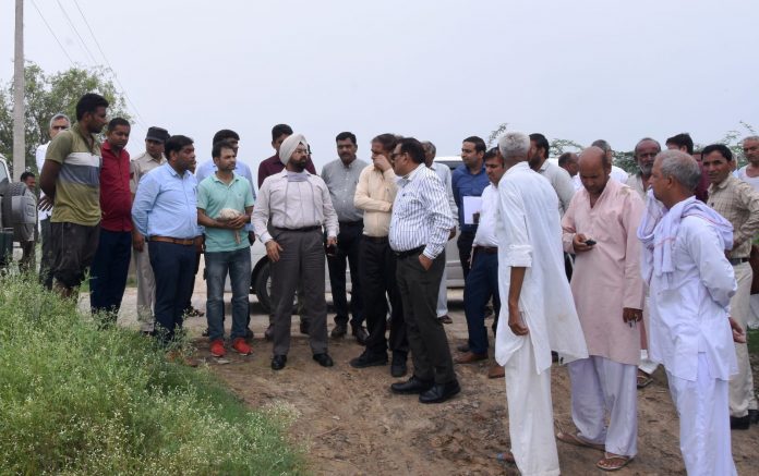 Deputy Commissioner Shri RS Dhillon Visited Tosham