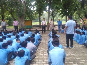 Panipat news/Cyber awareness campaign of district police continues to stop the increasing incidents of cyber