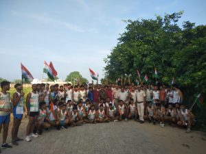 Mahendragarh News/Rally taken out in Mahendragarh under the tricolor campaign