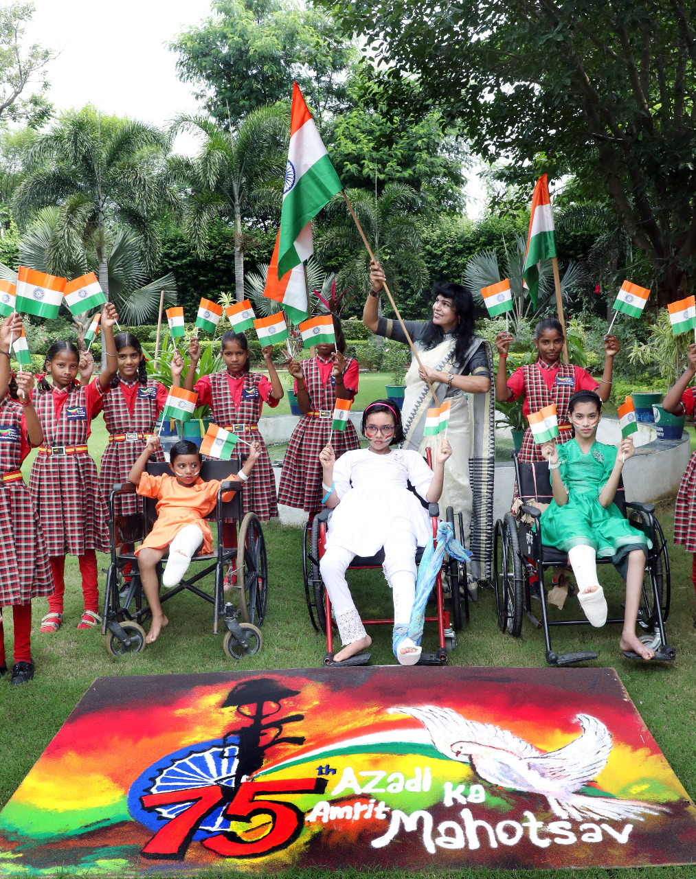 Divyang Children Celebrated the Festival of Freedom