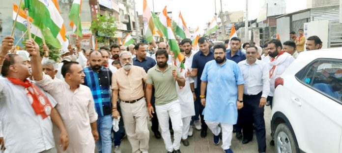 The Great India Run Rajya Sabha Mp Kartik Sharma Said Hoist National flag At Every House