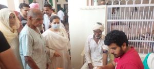 Ambala News/576 villagers took advantage of free medical checkup camp