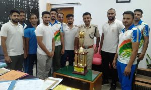 Panipat News/Men's Central team of Central Industrial Security Force captured Runner's Trophy in All India A Grade Kabaddi Competition held in Tamil Nadu