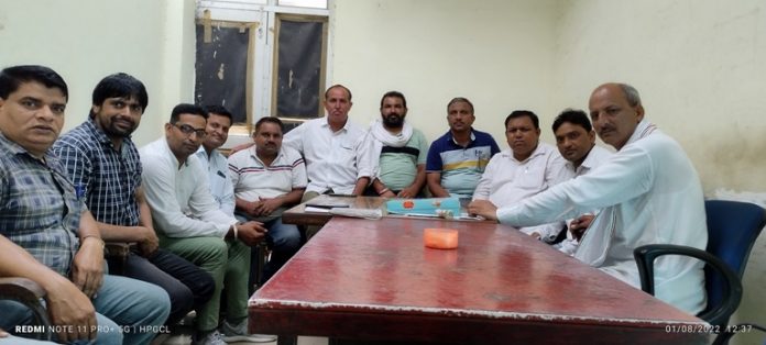 Panipat News/Formation of Advisory Committee of Thermal Unit Panipat of HSEB Workers Union Head Office Bhiwani