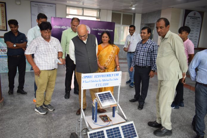 Mahendragarh News/HKV's smart eco-friendly car to be part of International EV-Expo