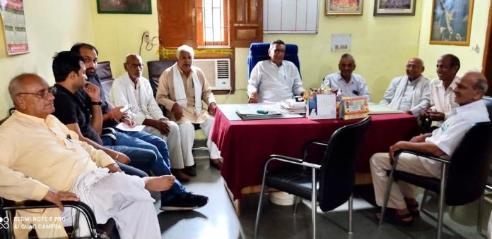 Mahendragarh News/Yadav Sabha meeting held regarding Shri Krishna Janmashtami 