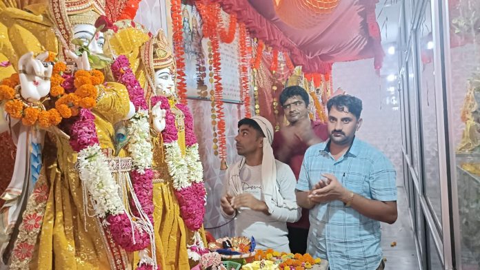 Janmashtami celebrated in Mata Bhura Bhavani temple