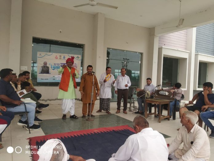 Made Aware of Water Conservation through Drama