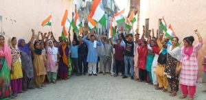 Panipat News/Taking out the tricolor yatra is a matter of pride for all the countrymen: Omvir Singh Pawar
