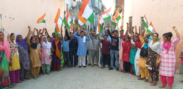 Panipat News/Taking out the tricolor yatra is a matter of pride for all the countrymen: Omvir Singh Pawar