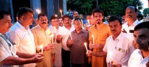 Panipat News/MLA Pramod Vij and MP son Chand Bhatia paid tribute on the martyrdom day of Madan Lal Dhingra