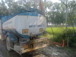 Panipat News/Chief Minister's Flying Squad team raided the tubewell of the farmer who used borewell in the field located on Refinery Road.