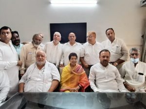 Kumari Selja Reached Karnal To Invite Congress Workers To Rally