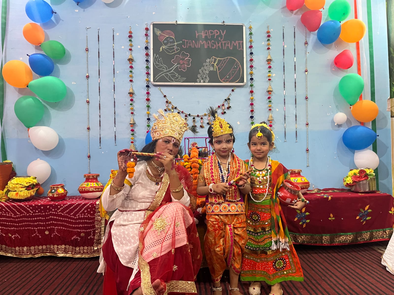 Janmashtami Celebrated in Sathya Sai Playway School