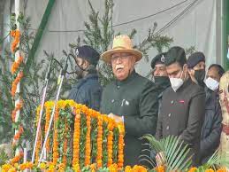 CM Manohar Lal Khattar Hoisted the Tricolor in Panipat