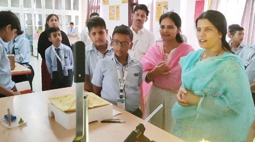 Young Scientists Presented Models In Science Exhibition