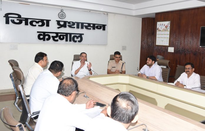 Deputy Commissioner Anish Yadav instructed the officials that there should be no illegal mining anywhere