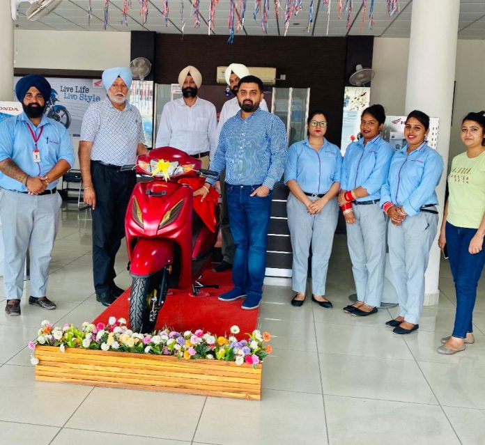 Activa Scooter Launched at Rai Hoda Angasi Nawanshahr (Banga)