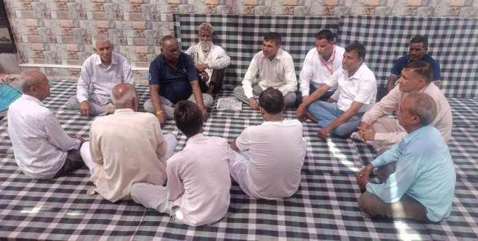 The sudden death of the mother of Hemsa District Treasurer Rakesh Lamoria