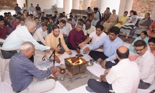 New session begins with Havan in IB College