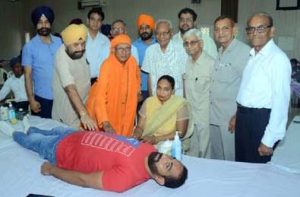 Blood Donation Camp Organized On 22nd Foundation day of NIFA