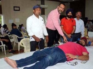 Blood Donation Camp Organized On 22nd Foundation day of NIFA