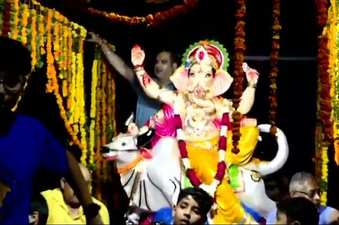 In Connection With Shri Ganeshotsav, Procession and Night Sankirtans In Banga