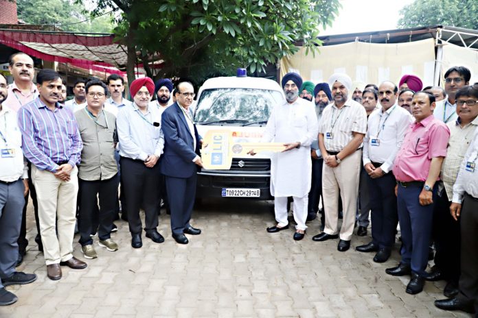 Mobile Ambulance Presented To The Hospital