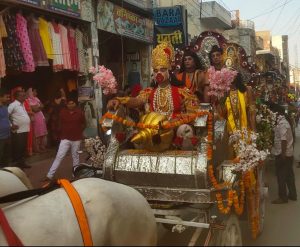 Burning of effigies at different places on Dussehra festival