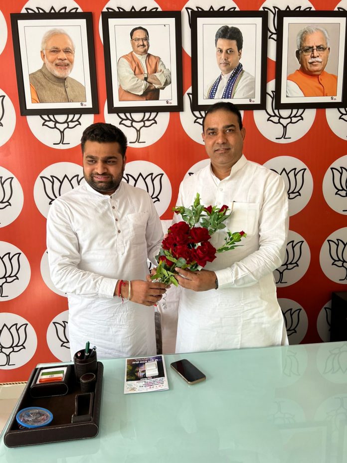 BJP strengthens in the district with the strategy of District President: Gaurav Padla