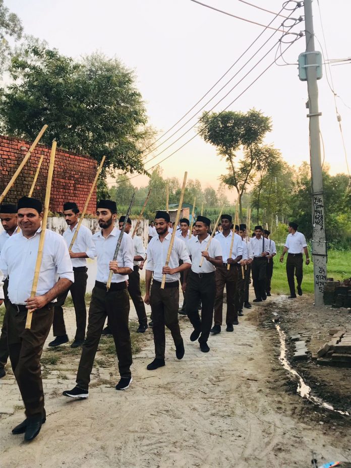 Vijayadashami celebration of Rashtriya Swayamsevak Sangh Adi Badri