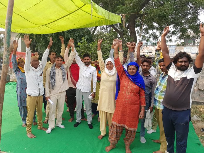 Panipat News/To bring the cleaning system back on track Nala gang was brought down on the streets