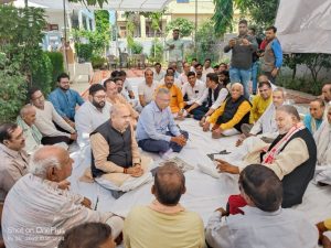 Condoled the death of Pandit Amilal Sharma