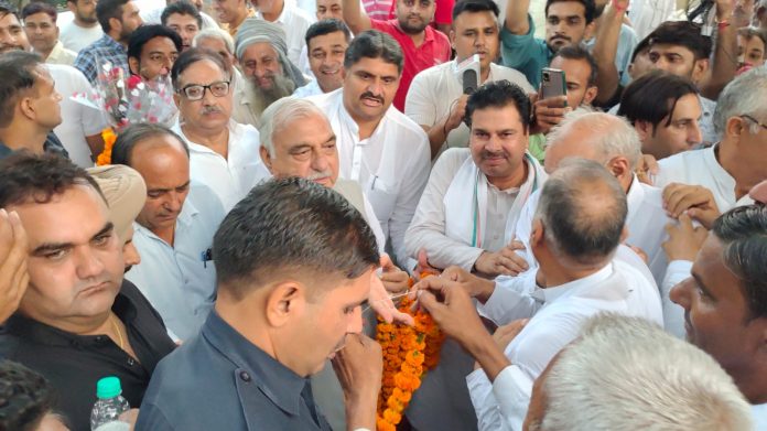 Three nominations for the post of Congress President: Former Chief Minister Bhupinder Singh Hooda