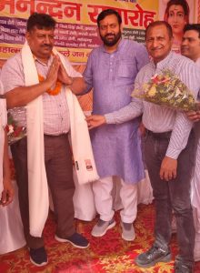 Panipat News/Saini society will have to be strong politically and educationally: Nayab