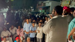 MP Kartik Sharma campaigned for Bhavya Bishnoi 