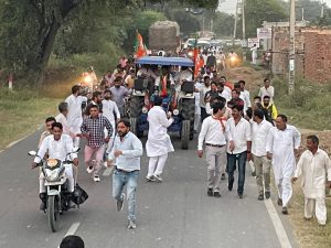 MP Kartik Sharma campaigned for Bhavya Bishnoi 