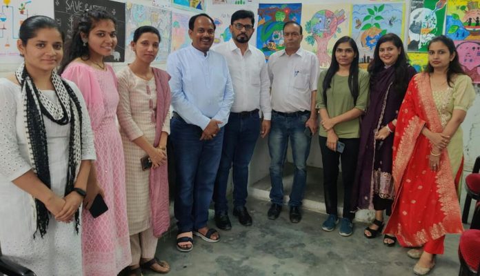 Panipat News/Poster making competition organized in Arya College