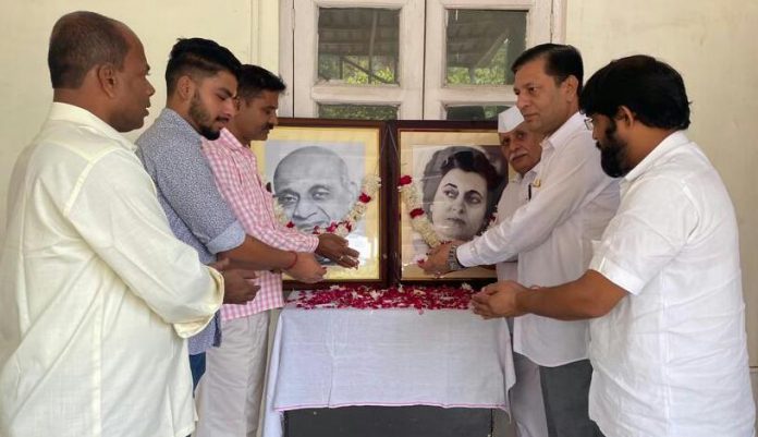 Panipat News/Remembering Indira Gandhi's martyrdom day and Iron Man late Sardar Vallabhbhai Patel on his birthday