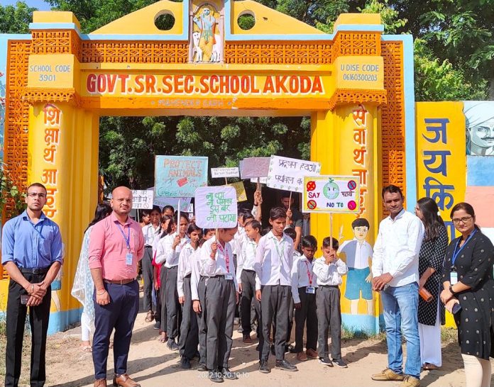 Students took out awareness rally