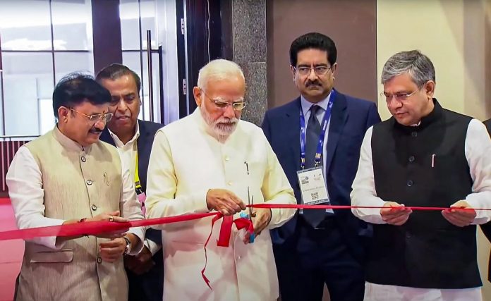 Prime Minister Narendra Modi launched 5G at IMC