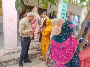Panipat News/Enthusiasm was shown in everyone about voting peacefully completed