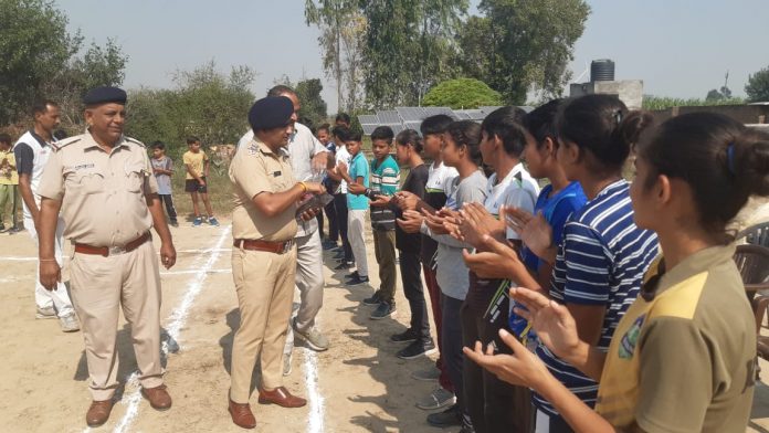 Sports competition organized in honor of martyrs by Kaithal Police