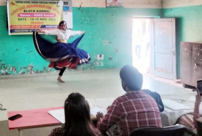 Two day block level rainbow competition by Haryana School Education Project Council