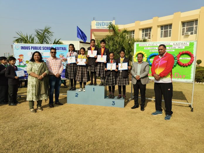 Fit India week organized at Indus Public School