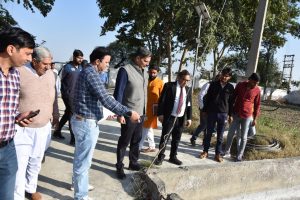 Panipat News/Additional Chief Secretary AK Singh visited the adopted village