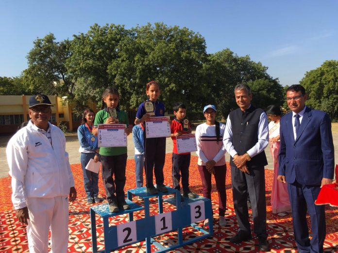 Annual sports day program organized in Kendriya Vidyalaya Raghunathpura