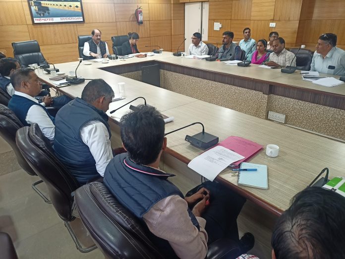 District level task force committee meeting organized